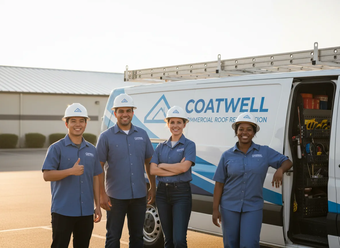 Commercial roof coating company in Westford, NY
